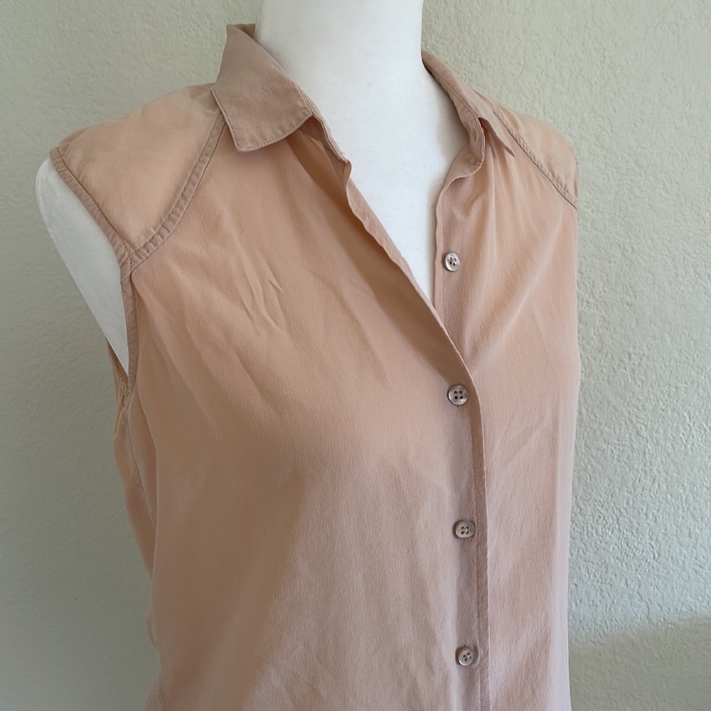 Everlane Silk Sleeveless Blouse